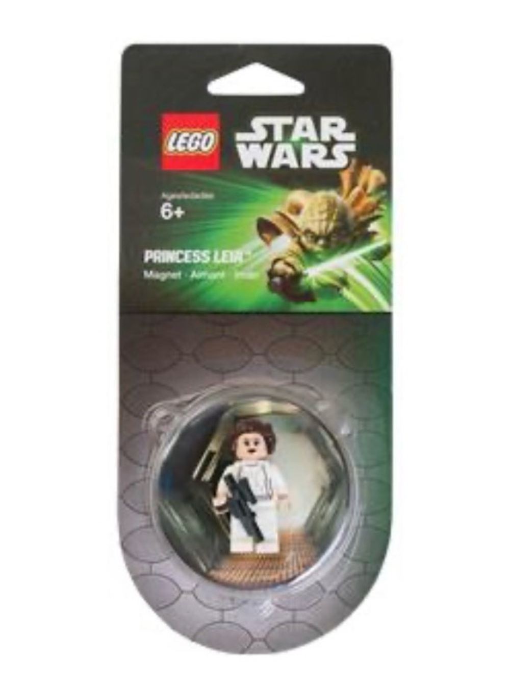 Lego Star Wars Princess Leia magnet new in sealed package